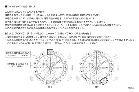 seikoセイコーウオッチ 簡易ワールドタイム機能（ワイアード）